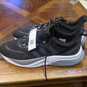 Adidas Men's Alphabounce Black and grey Athletic Shoes